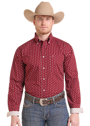 Panhandle Men's Long Sleeve Button Down -RMB2S09541
