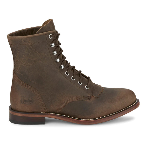 Justin Men's Drennan Lacer Boot - Brown - RP501