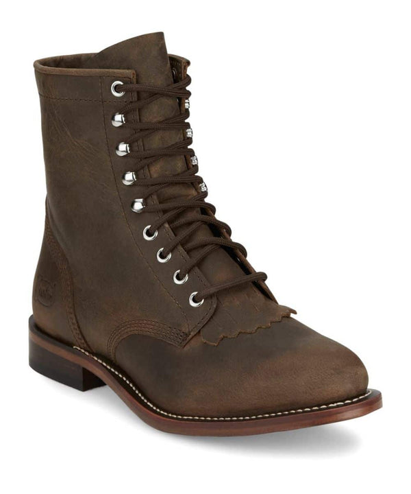 Justin Men's Drennan Lacer Boot - Brown - RP501