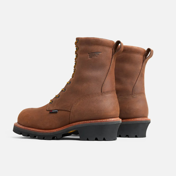 LoggerMax Men's Red Wing 9-inch Waterproof Safety Toe Boot - 2120