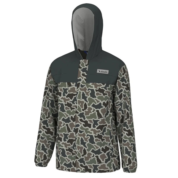 Local Boy Outfitters Rain Jacket - Sand Dog & Moon Camo - L1300031-SDMC