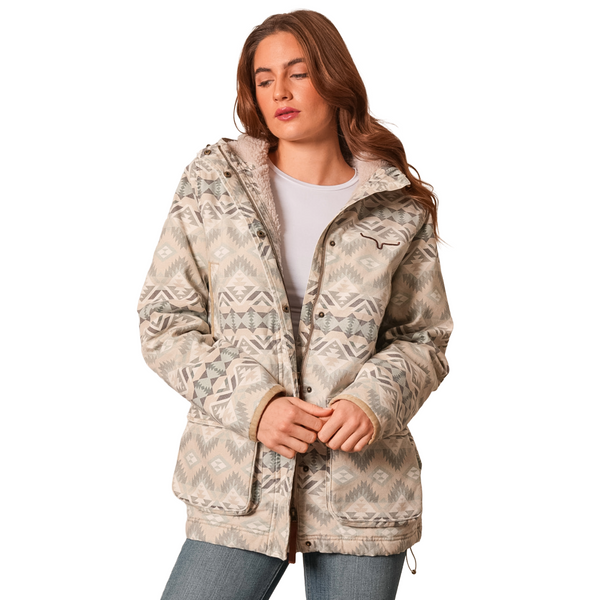 Kimes Ranch Ladies Emery Sand Hooded Jacket