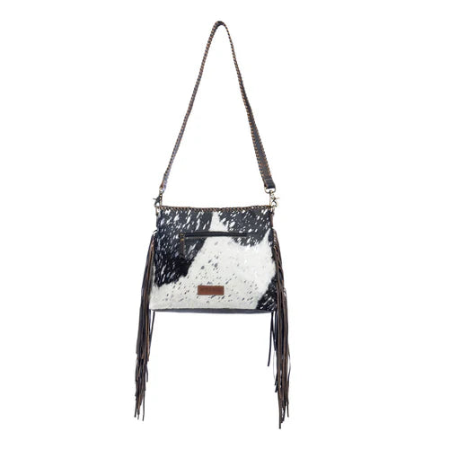 Myra Bag Valley Brook Hand-Tooled Bag In Coal - S-10751