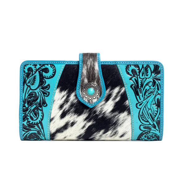 Myra Bag Las Mijitas Wallet in Turquoise - S-10770