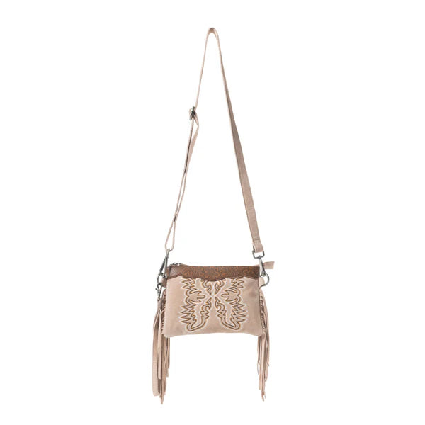 Myra Bag Desert Wing Crossbody Bag In Beige - S-11802