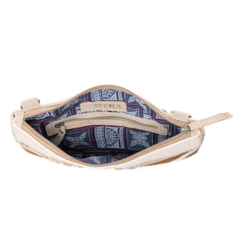 Myra Bag Mesa Rebel Hairon Bag in Spotted Tan - S-11910