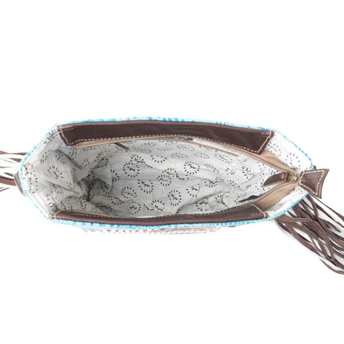 Myra Firmament Hand-Tooled Bag - S-4686