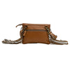 Myra Glossy Moss Hand-Tooled Bag - S-6787