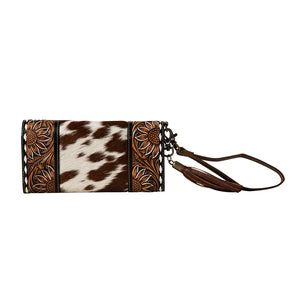 Myra Bag Sandstone Trail Hairon Wristlet Wallet - S-7481