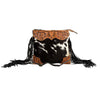 Myra Bag Tumbleweed Trail Fringed Hand-Tooled Bag - S-7869