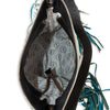 Myra Pony Trail Fringed Hand-Tooled Bag - S-8017