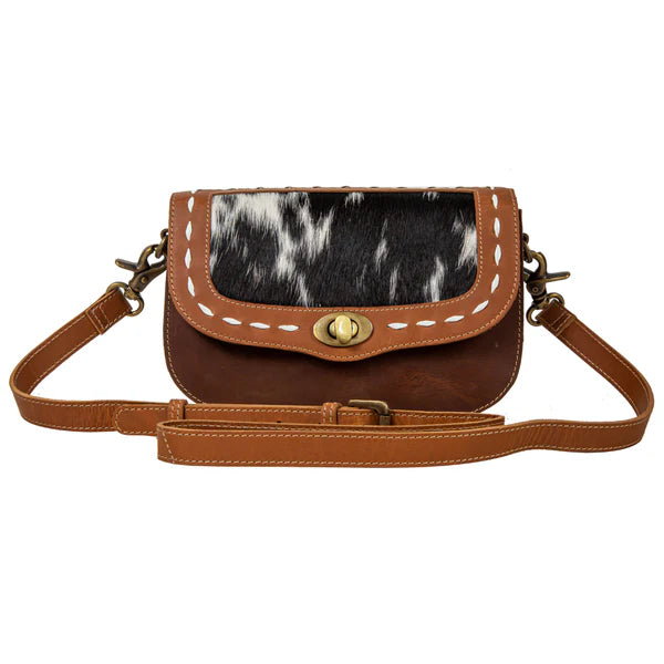 Myra Oxbow Falls Leather Hairon Bag - S-8108