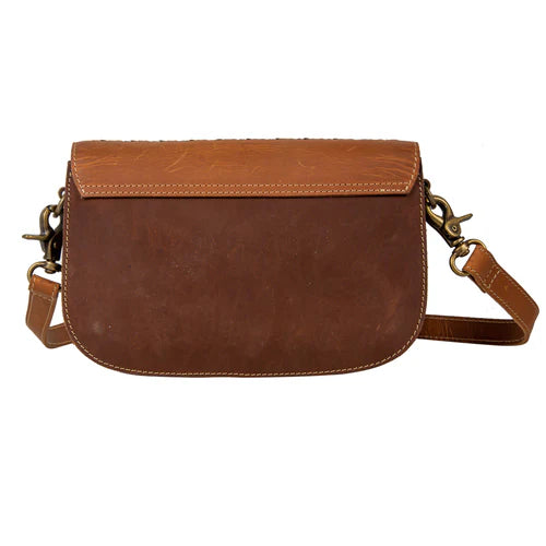 Myra Oxbow Falls Leather Hairon Bag - S-8108