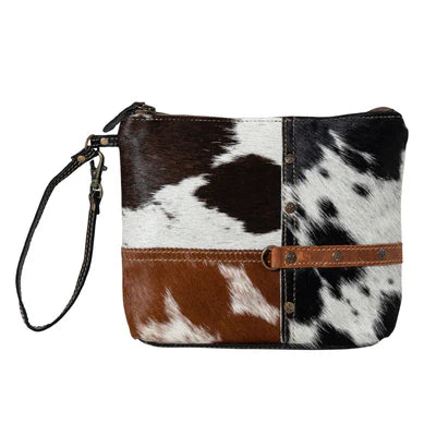 Myra Bag Tyler Ridge Hair-on Hide Pouch - S-8426