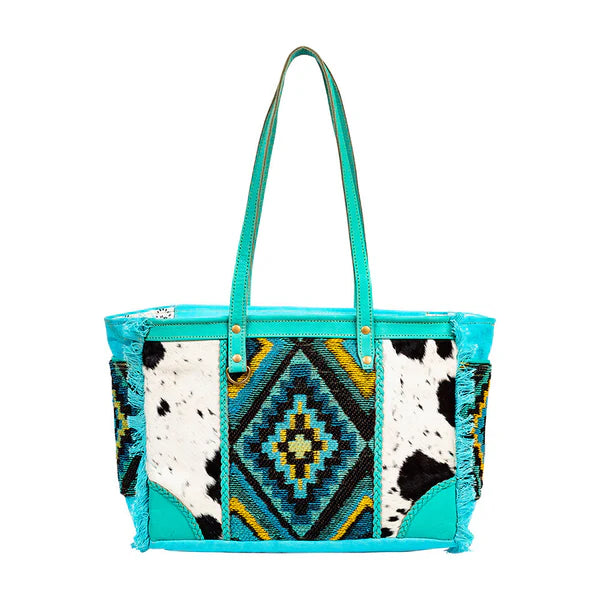 Myra Tonga Ridge Small Bag In Turquoise - S-8927