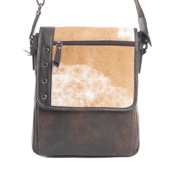 Myra Bag Pueblo Range Leather & Hairon Bag - S-9746