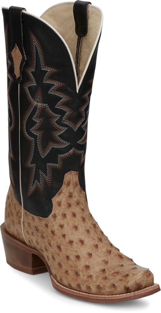 Tony Lama Men's Rylen Umber Full Quill Ostrich 13" - SA8269