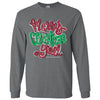 Couture Tee Company Merry Christmas Ya'll Graphite Gray SC1198GHL