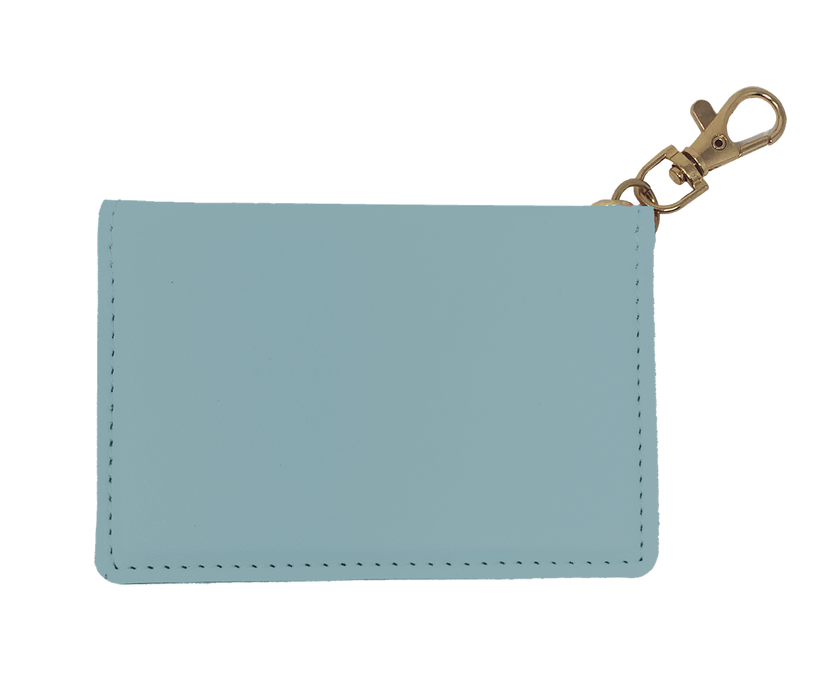 Copy of Couture Tee Company Faux Leather ID Wallet sea foam SCAID80