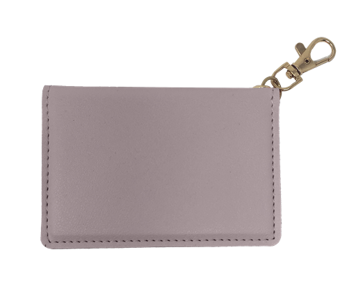 Couture Tee Company Faux Leather ID Wallet - Grey - SCAID82