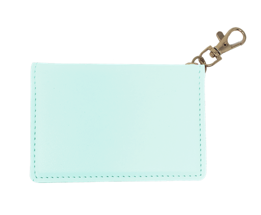 Couture Tee Company Faux Leather ID Wallet Light Mint SCAID86