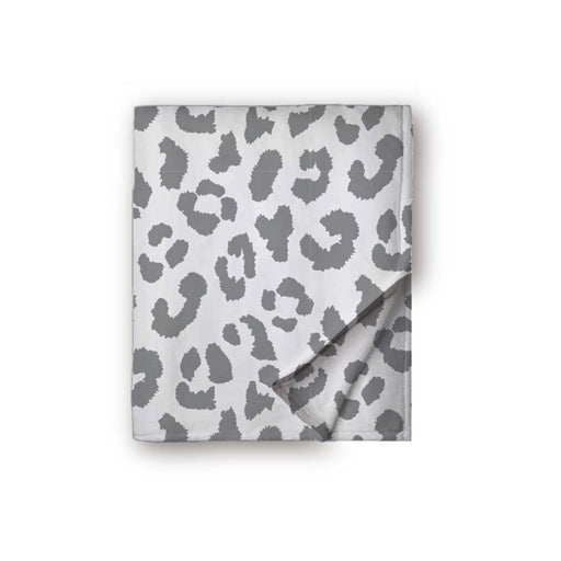 Super Soft Blanket - Grey Leopard - SCB98