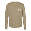 Southern Fried Cotton Long Sleeve 10 point - Khaki - SFM32221