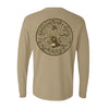 Southern Fried Cotton Long Sleeve 10 point - Khaki - SFM32221