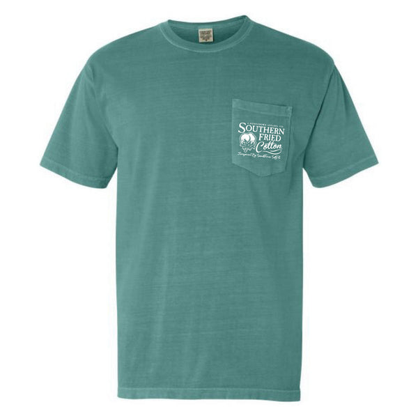 Southern Fried Cotton Seafoam Milo and Otis-SFM12226