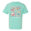 Southern Fried Cotton Chalky Mint Sweet Stamps TShirt-SFM12289