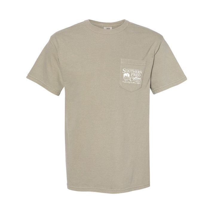 Southern Fried Cotton Sandstone Old School Tom TShirt-SFM12293