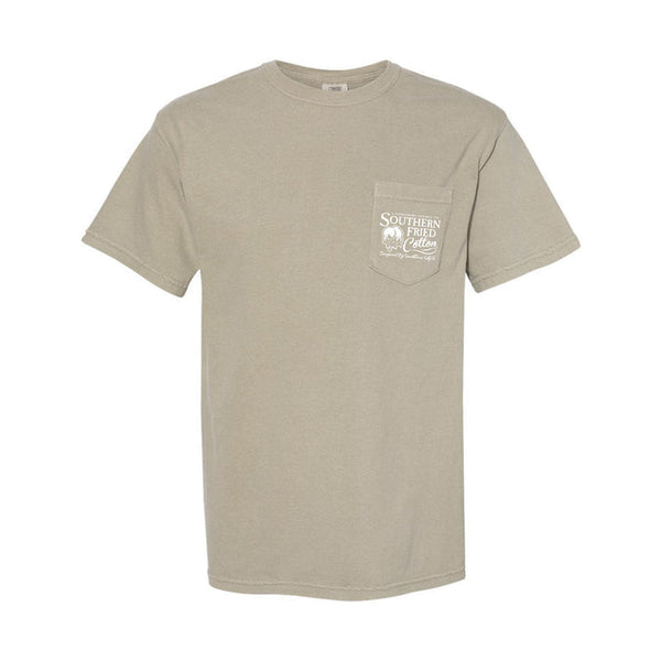 Southern Fried Cotton Sandstone Old School Tom TShirt-SFM12293