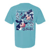 Southern Fried Cotton Sapphire Thelma and Louise TShirt-SFM12301