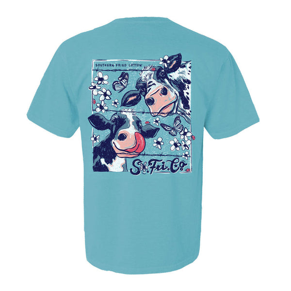 Southern Fried Cotton Sapphire Thelma and Louise TShirt-SFM12301