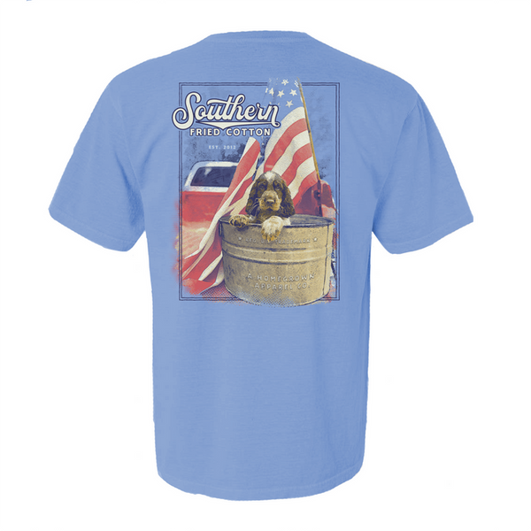 Southern Fried River - Washed Denim - SFM12347