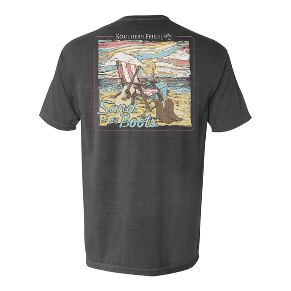 Southern Fried Cotton Sand in My Boots T-Shirt SFM11890