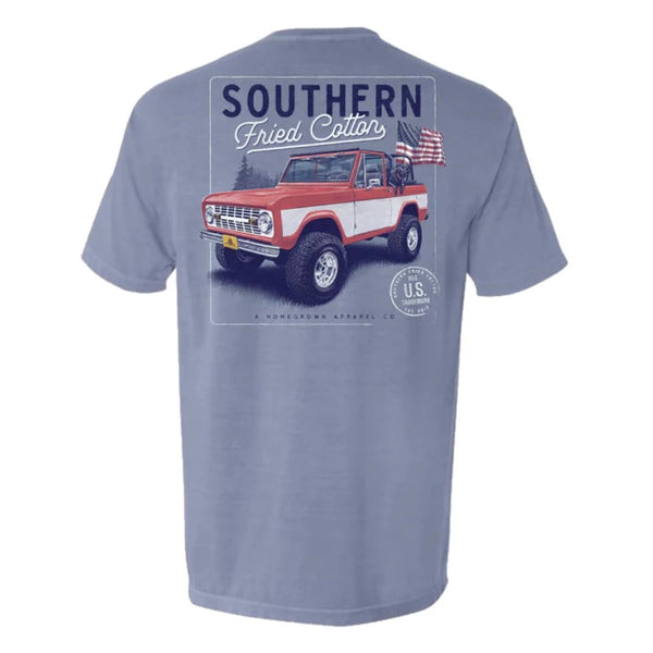 Southern Fried Cotton Freedom Ride - Ice Blue - SFM12014
