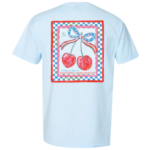 Southern Fried Cotton USA Cherries TShirt-SFM12185