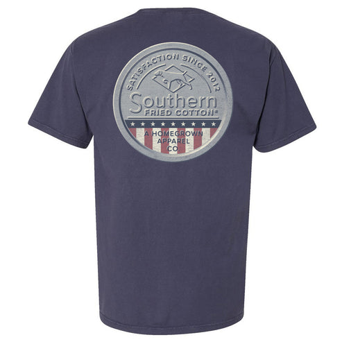 Southern Fried Cotton Patriotic Pointer TShirt-SFM12186