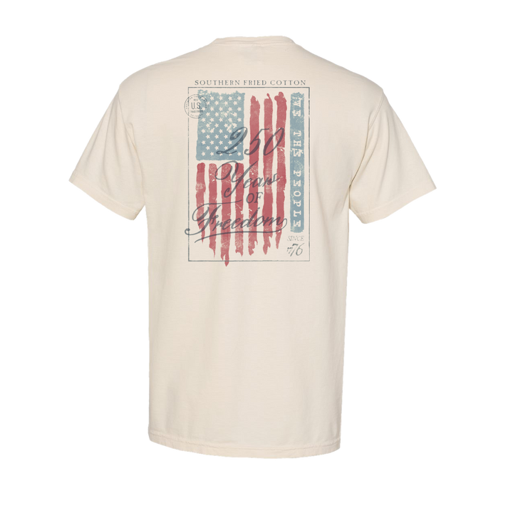 Southern Fried Cotton We The People - Ivory - SFM12344
