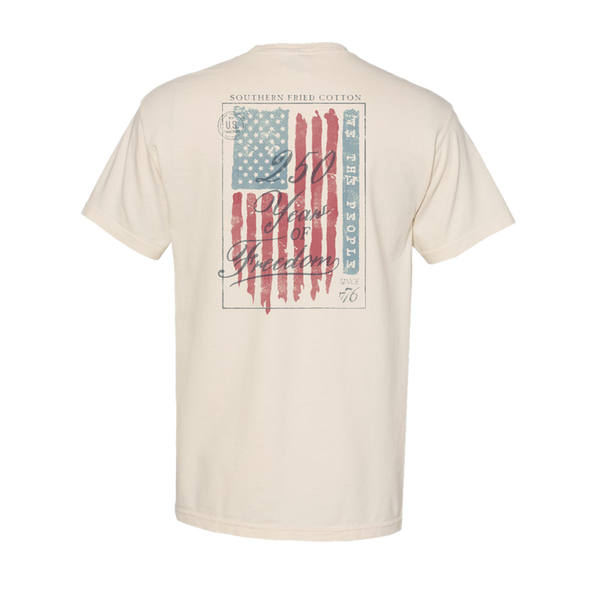 Southern Fried Cotton We The People - Ivory - SFM12344