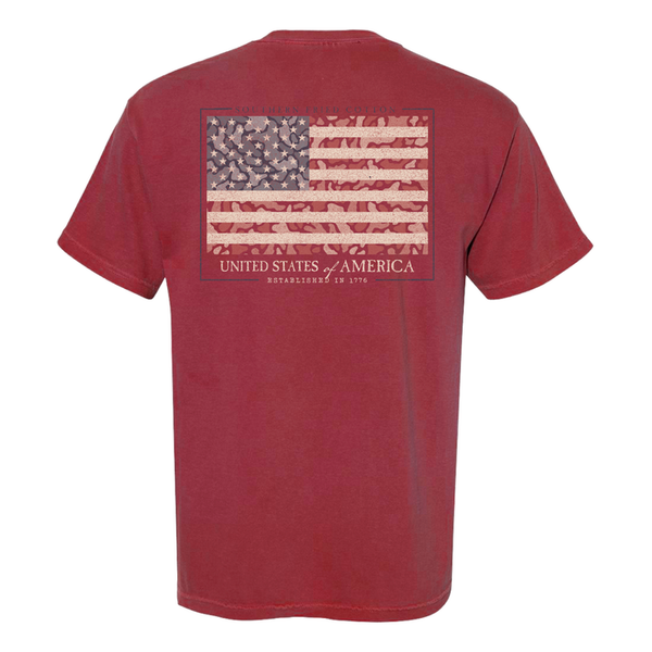 Southern Fried Old school 1776 - Crimson - SFM12352