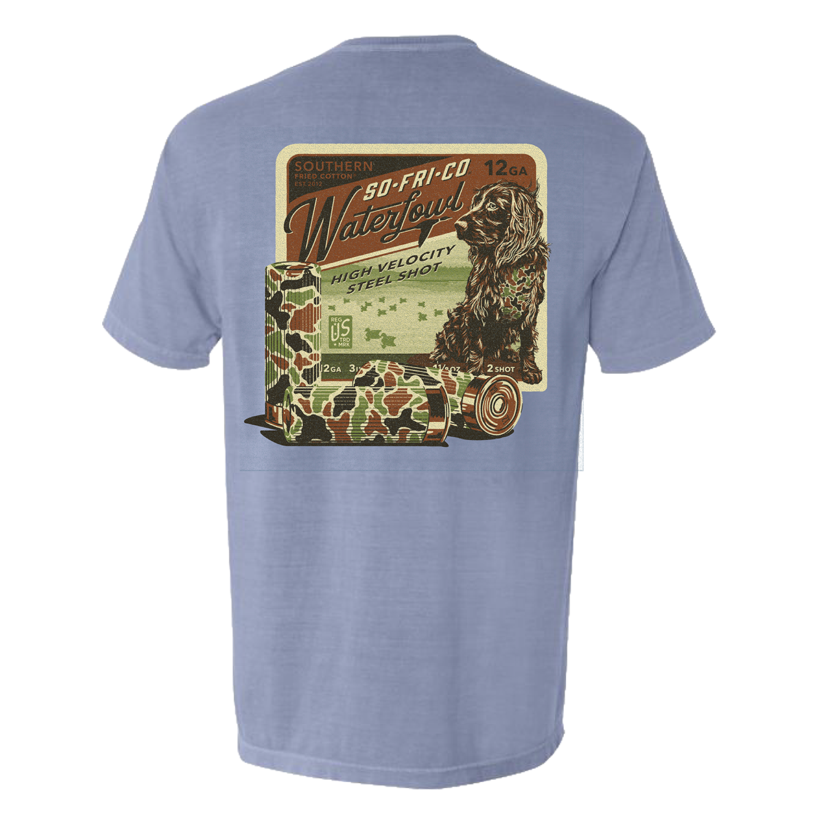 Southern Fried Cotton Waterfowl Ice Blue-SFM12373