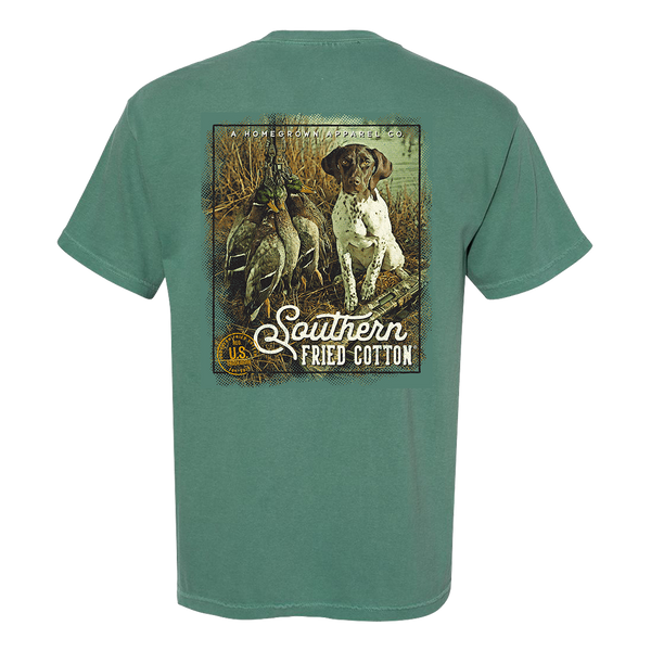 Southern Fried Cotton Juniper TShirt-SFM12376