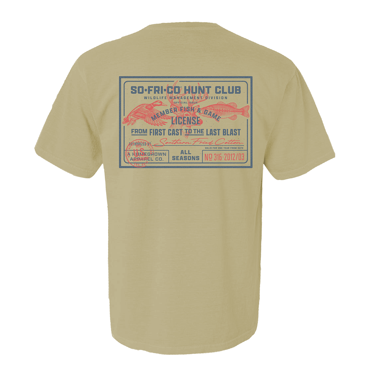 Southern Fried Cotton Hunt Club TShirt-SFM12399