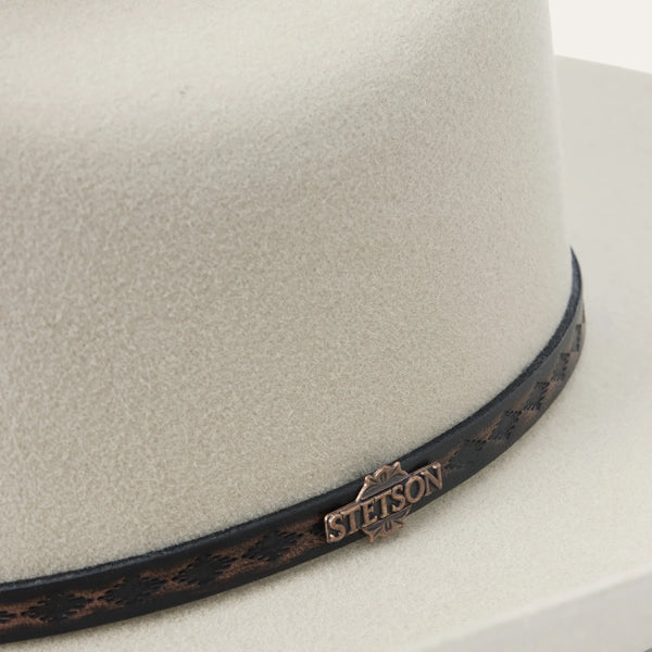 Stetson Medalist Silver Grey Cowboy Hat