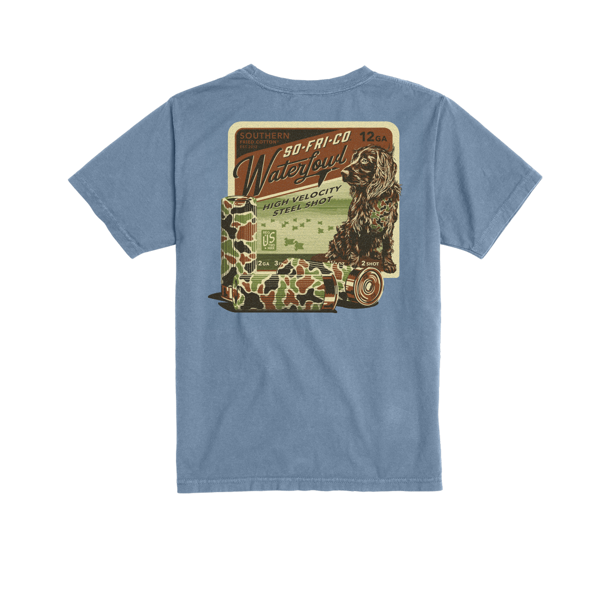 Southern Fried Cotton Waterfowl Youth Shirt-SFY02373
