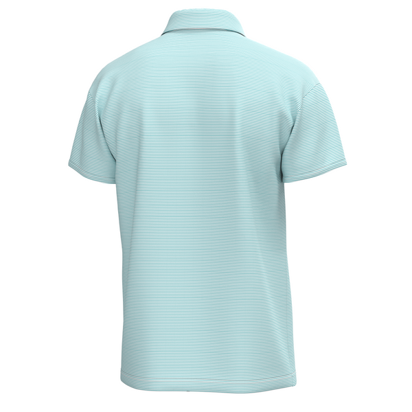 Local Boy Palms Polo Aqua/White - L1200021-AQW