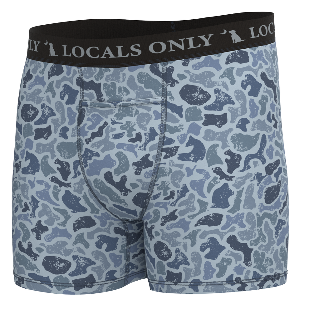Local Boy Boxer Briefs Distressed LCF Cobalt - L1600024-DLC