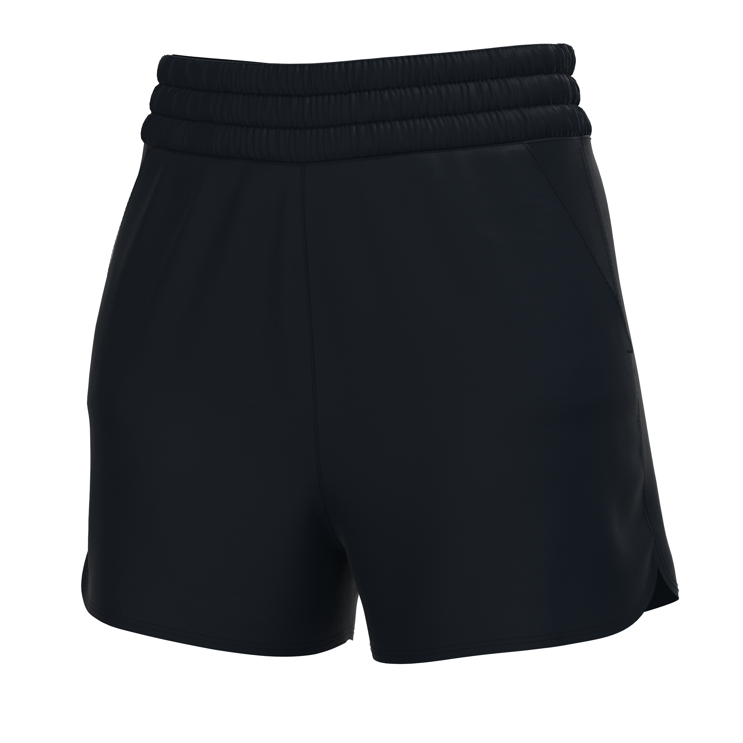 Local Girl High Waisted Volley Shorts - Black - L5160000-BLK